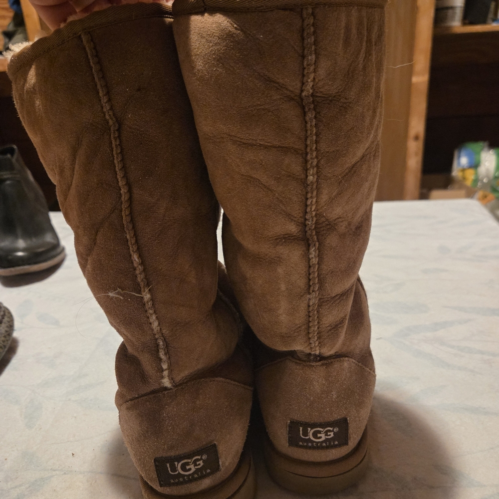 UGG Brown Suede Boots